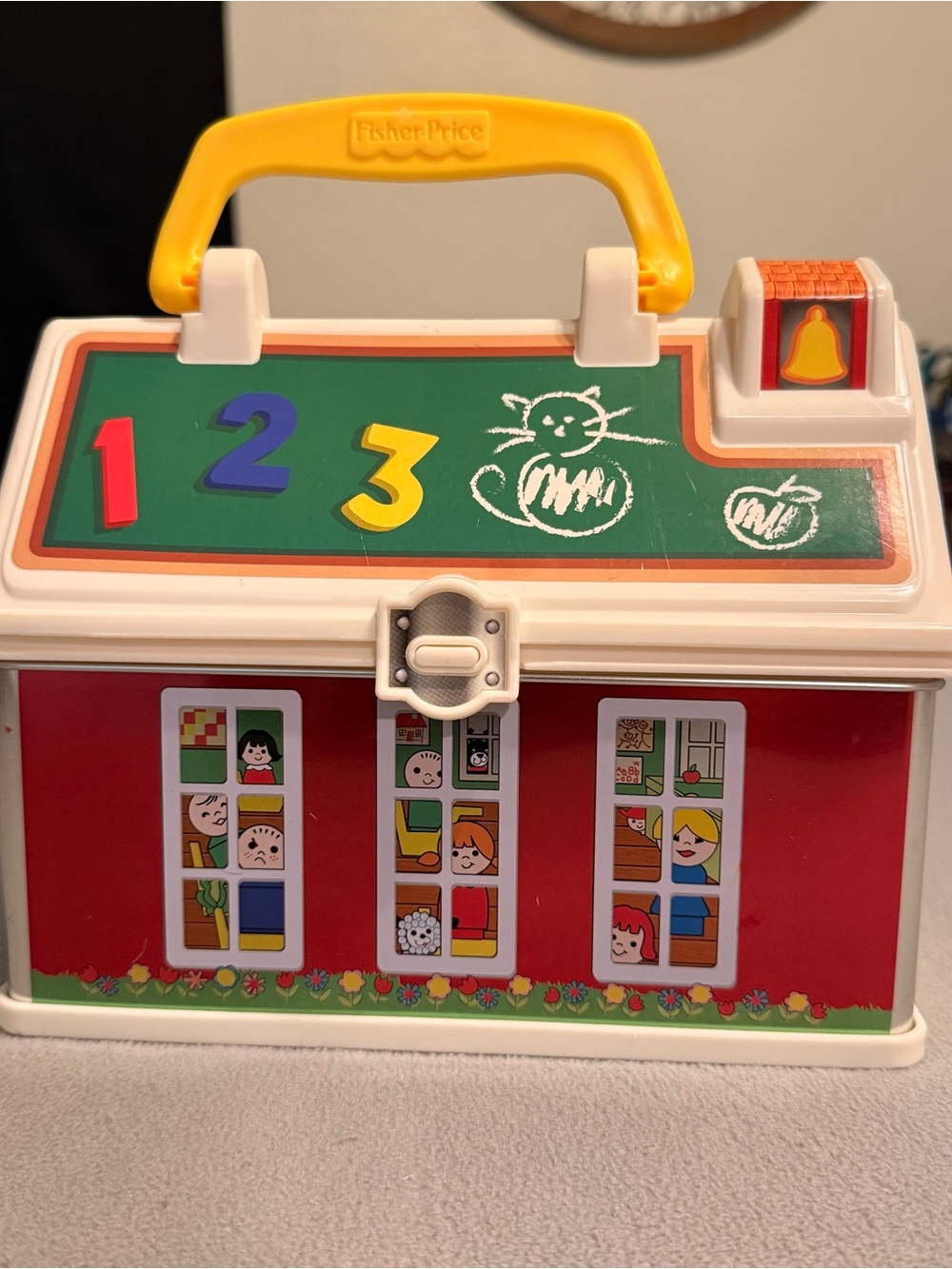 2008 Fisher Price Little People Old School House Carrying Case